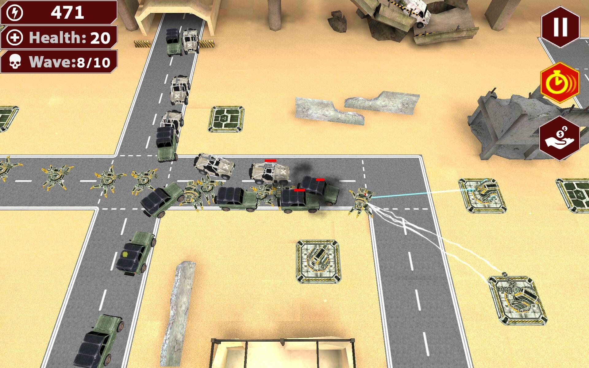 Tower Defense 3D Desert Strike