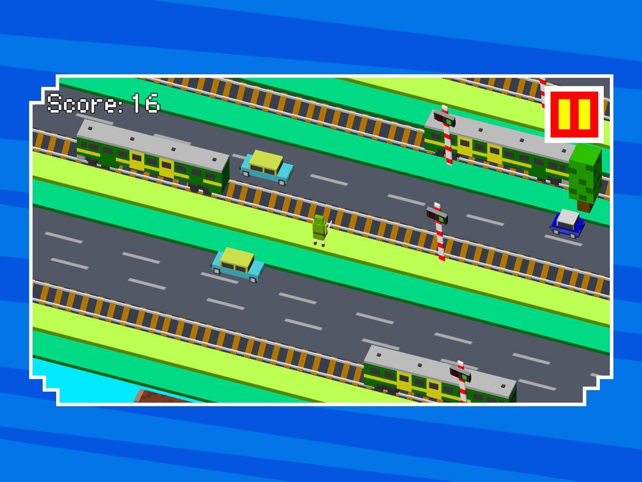 Retro Heroes Crossing Game