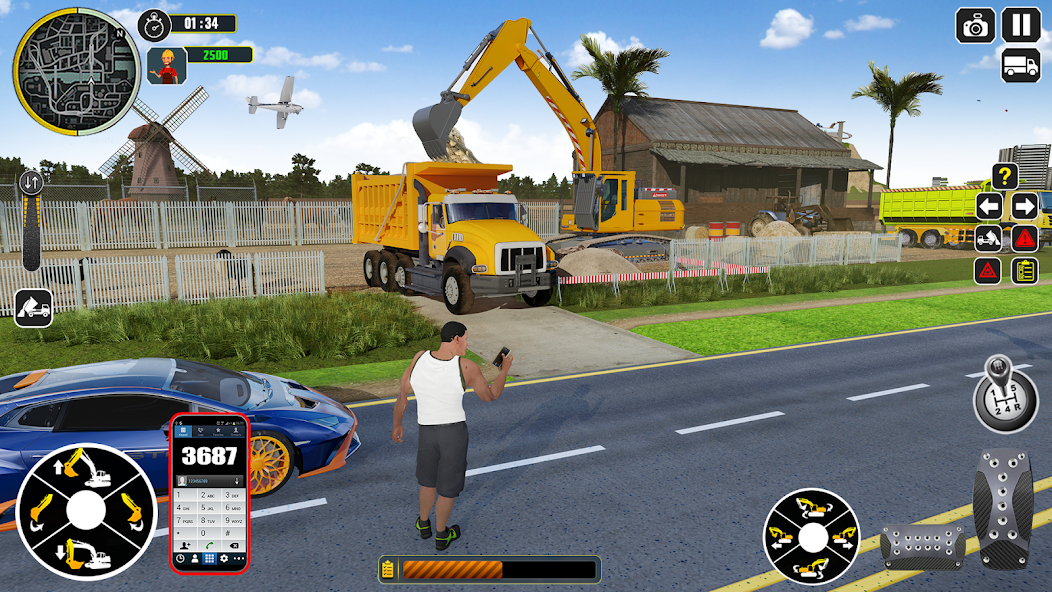 Excavator Truck Simulator Game
