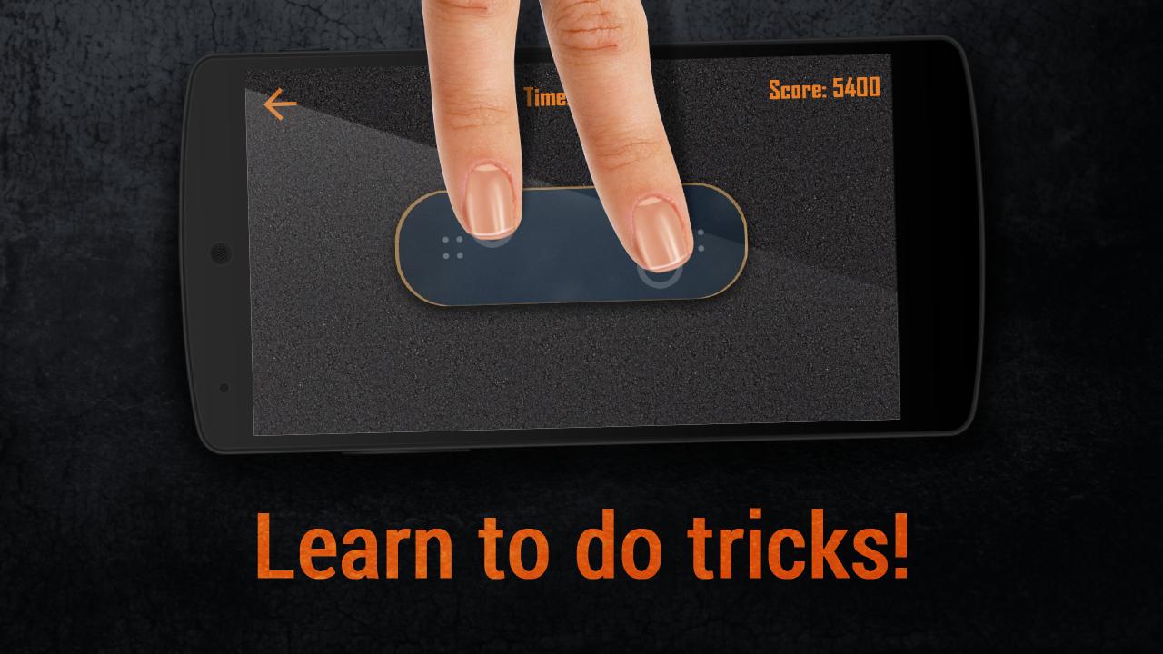 Skateboard for Fingers