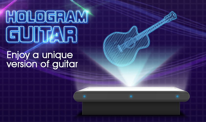 hologram music guitar Prank