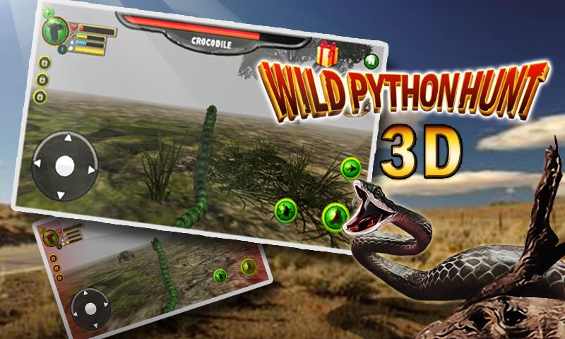 Wild Python Hunt 3D