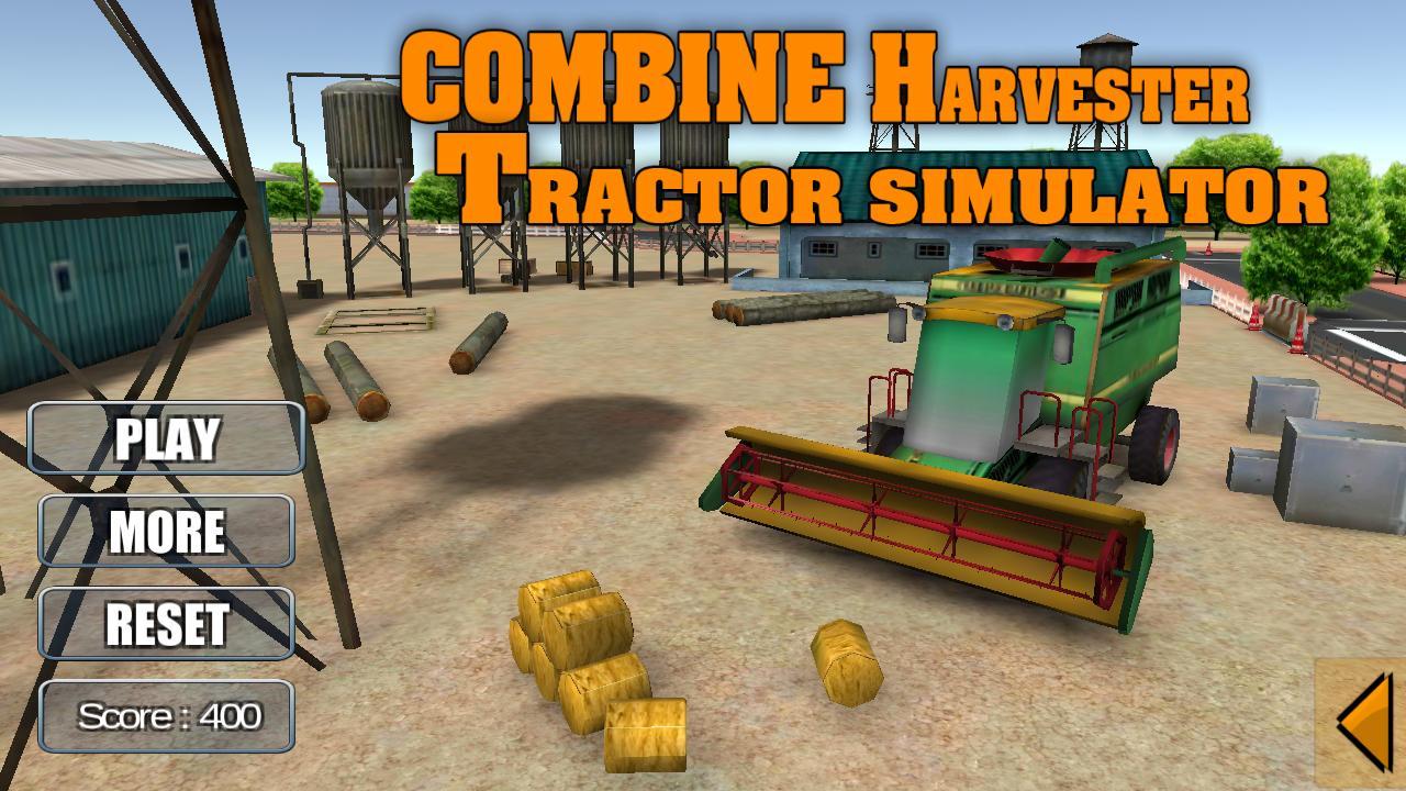 Combine Harvester Tractor Sim