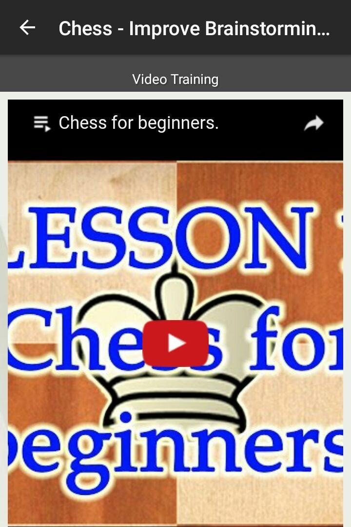 Chess - Improve your Skills