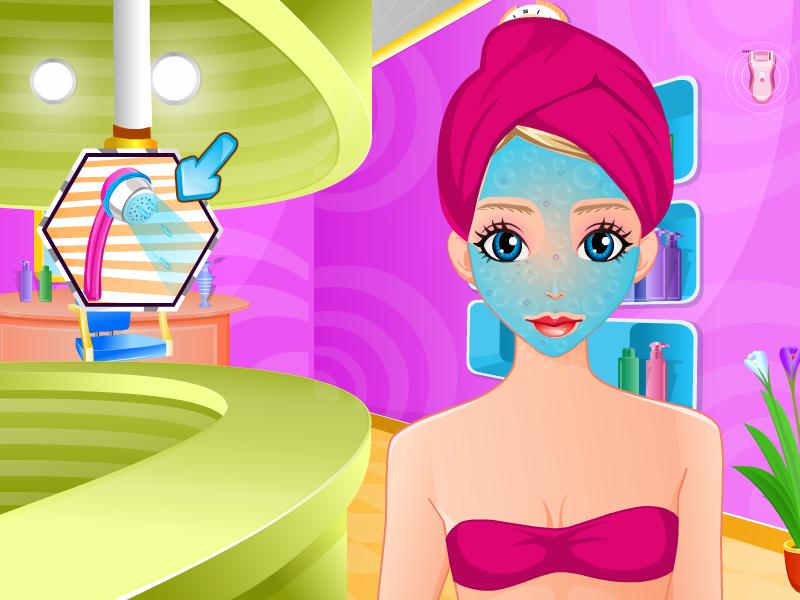 Spa salon games for girls