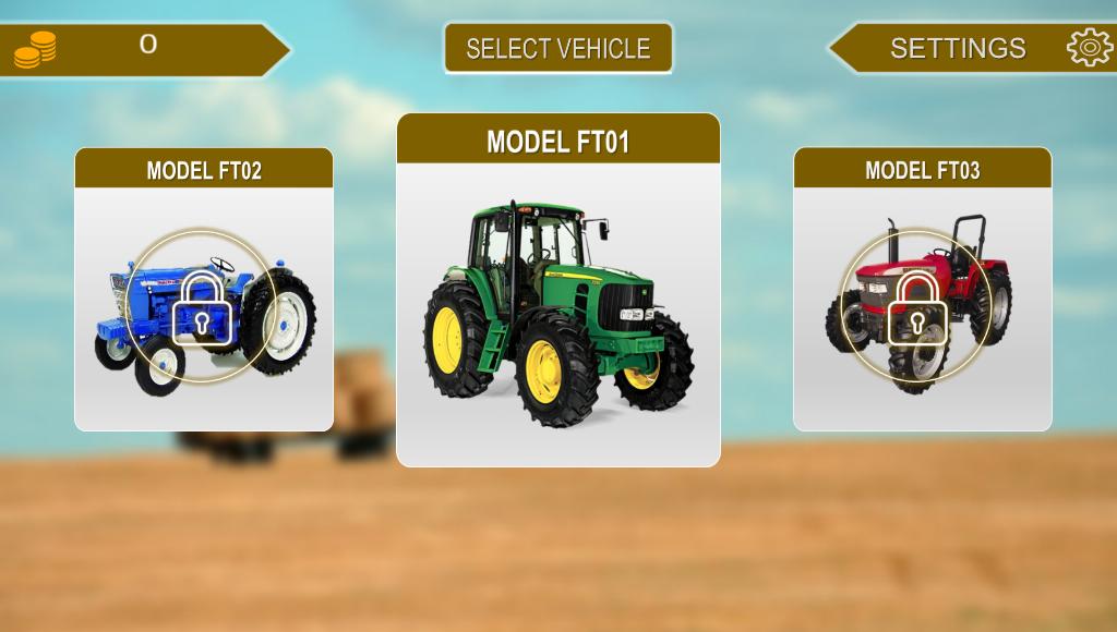 Tractor farming simulator 3D