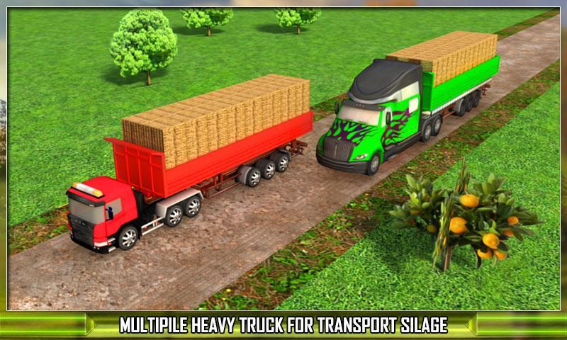 Farm Truck Silage Transporter