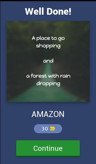 TWO CLUES FOR ONE ANSWER