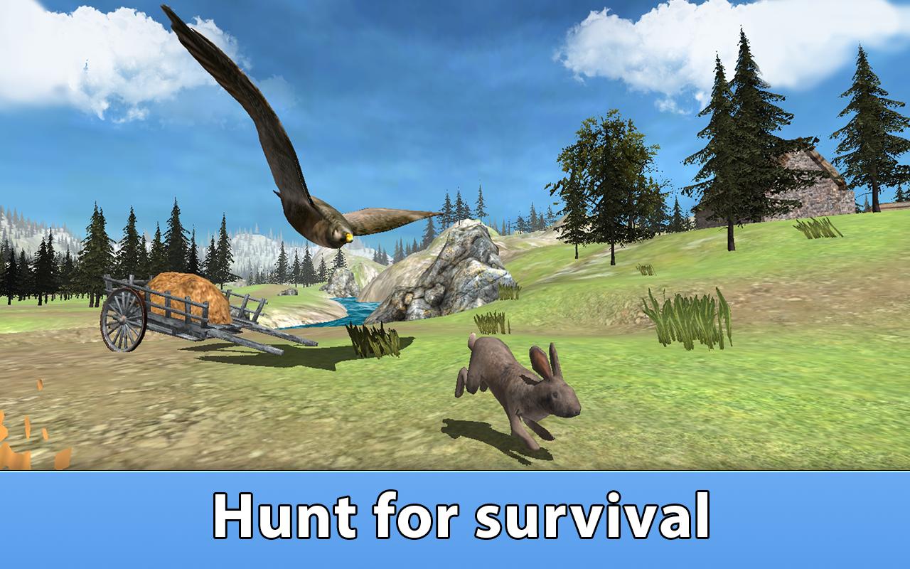 Falcon Bird Survival Simulator