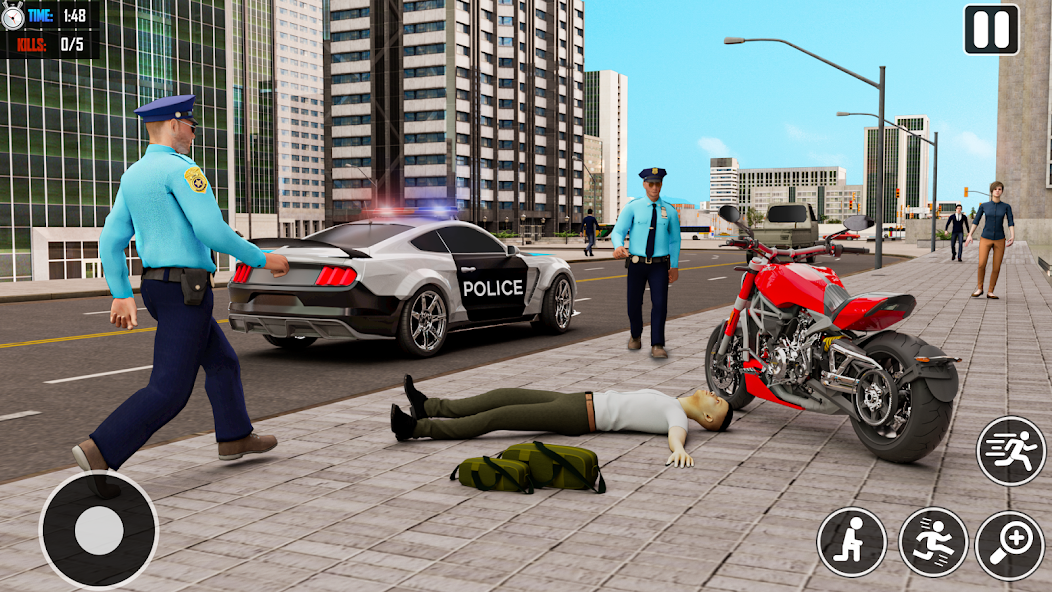 Police Car Driving Stunt Game