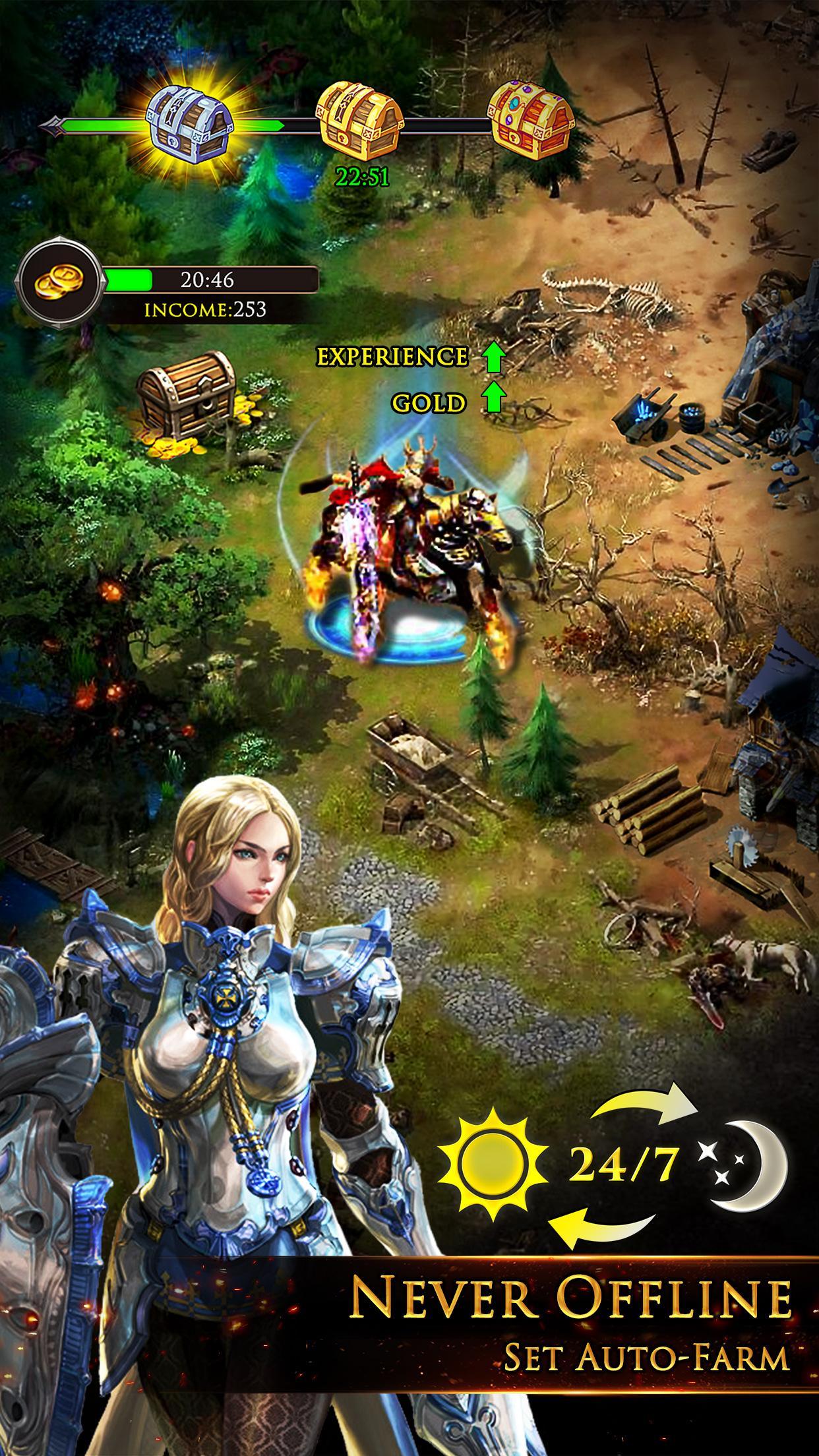 Heroes of Might - Idle Fantasy RPG