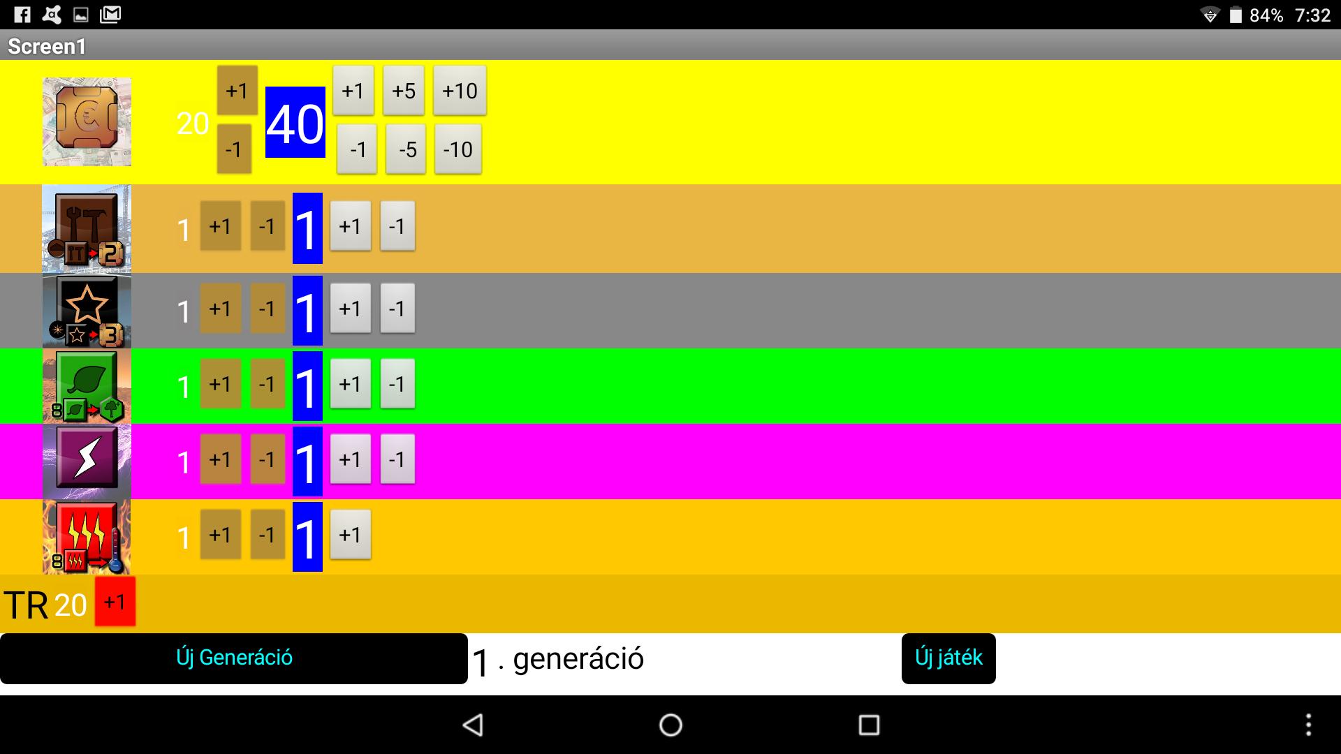 Terraforming Mars Game Board