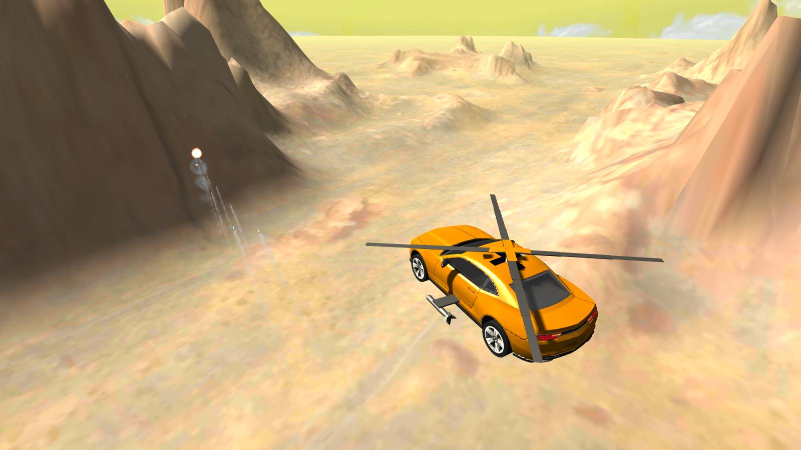 Flying Muscle Helicopter Car