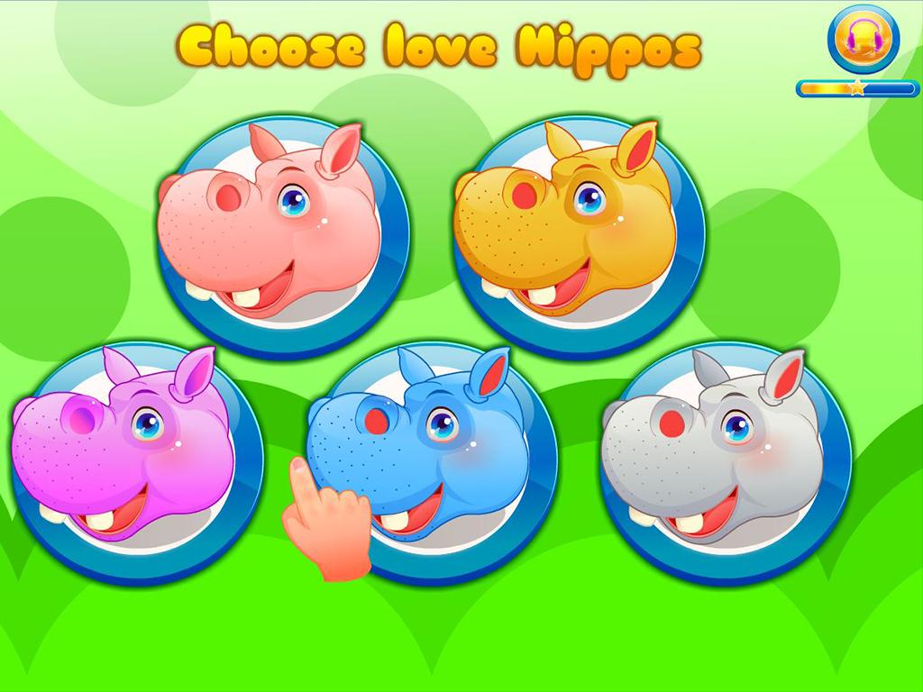 Cute hippo care