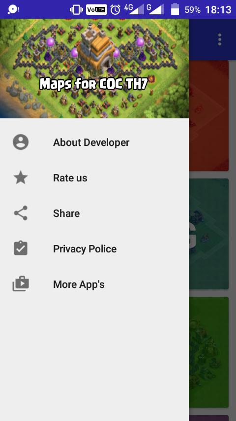 COC Base Map for TH7