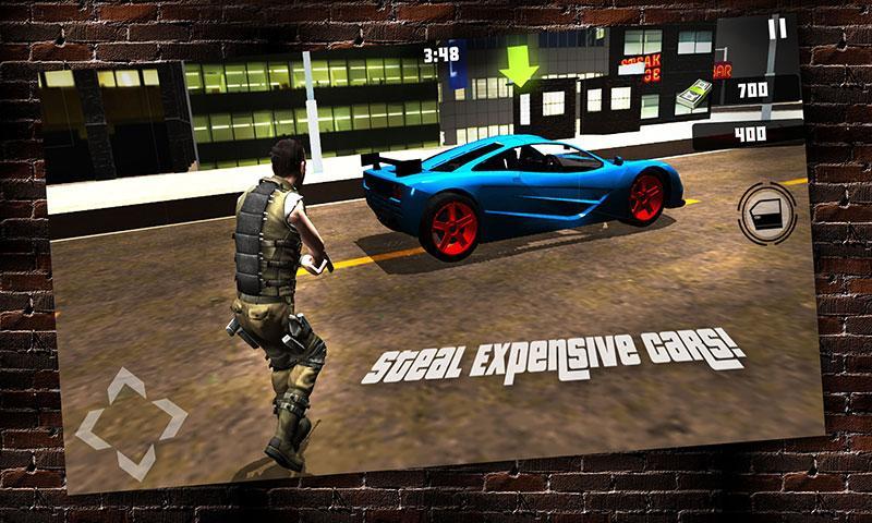 Vegas Police Chase Car Theft