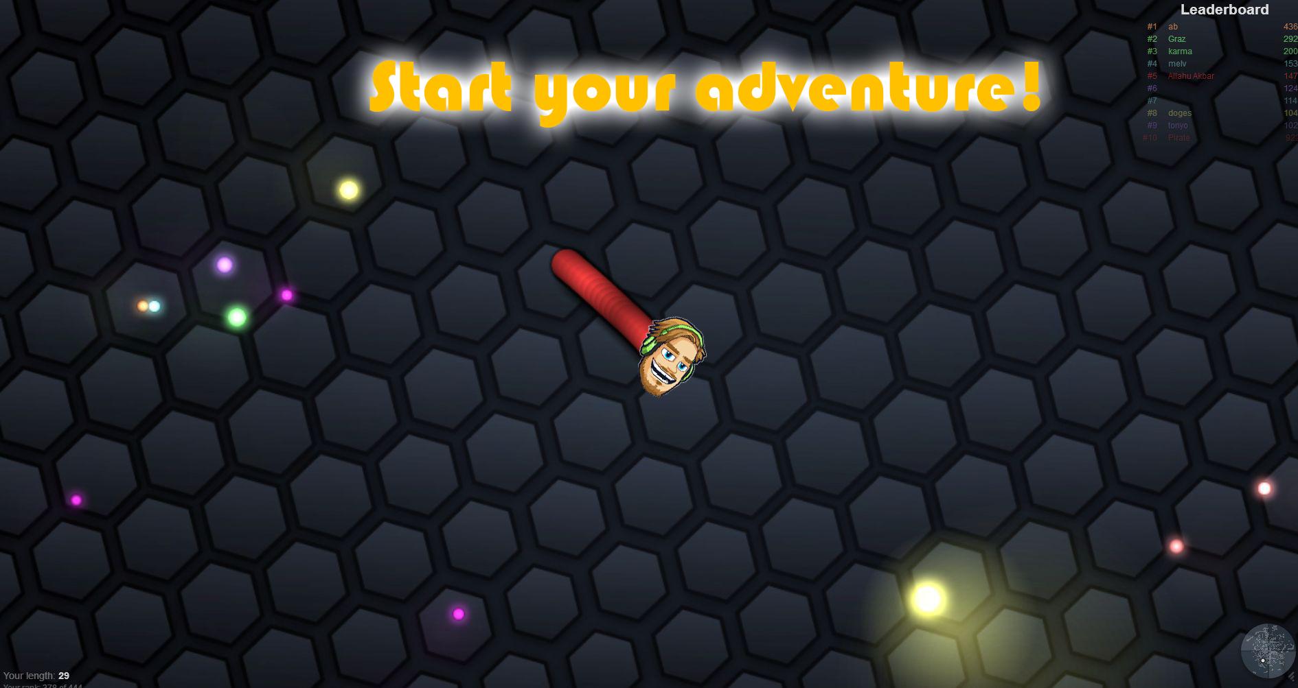 PewDiePie Skin for slither.io