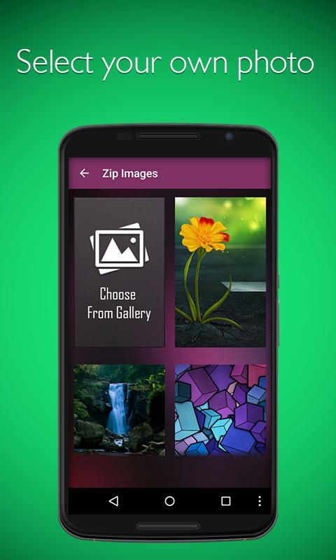 Photo Zipper Lock Screen