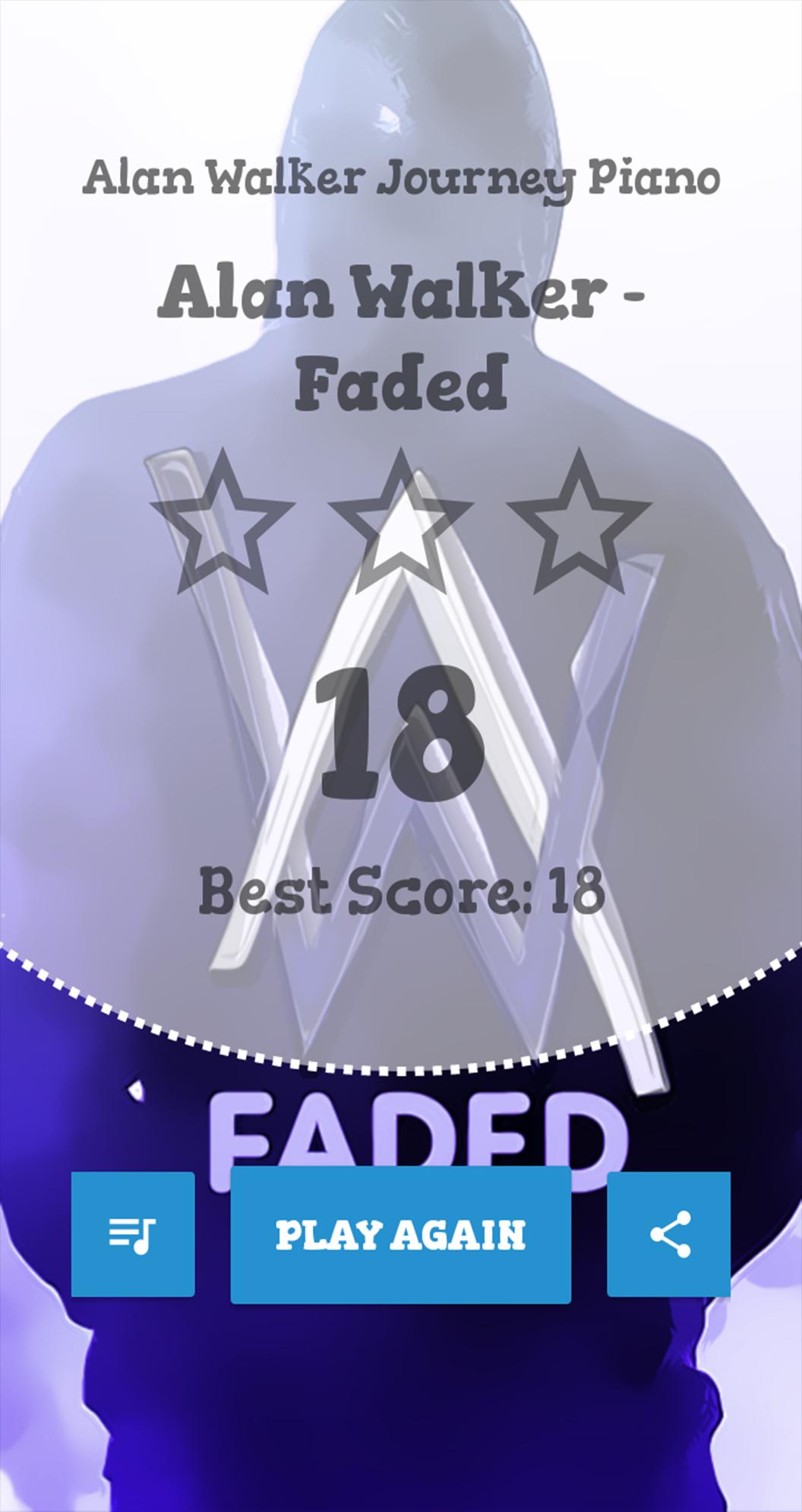 Alan Walker piano tile