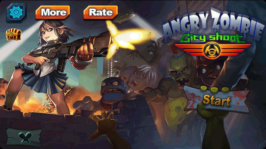 Angry Zombie: City Shoot