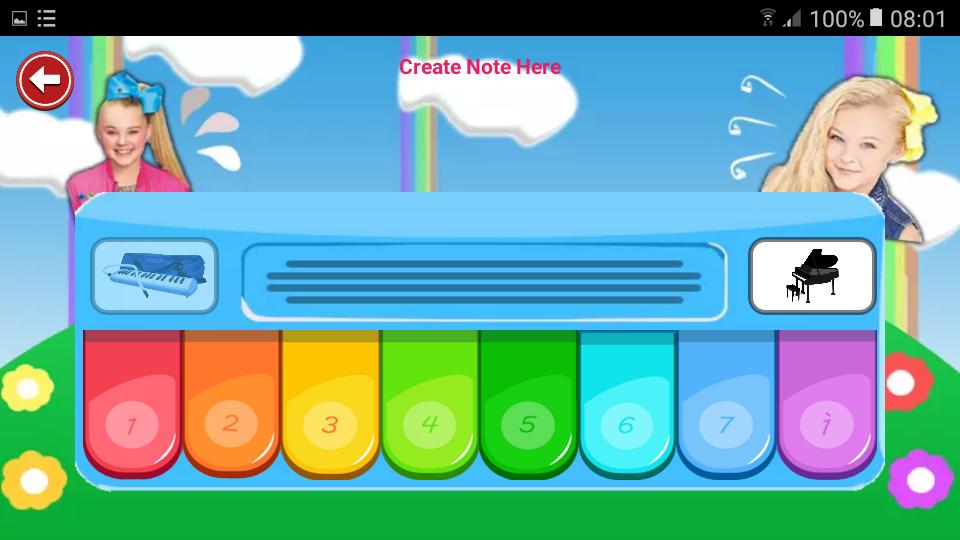 Mini Pianika Jojo Siwa - Real Piano Jojo Siwa