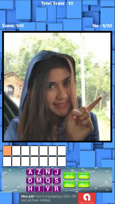 Tebak Nama Artis Sinetron