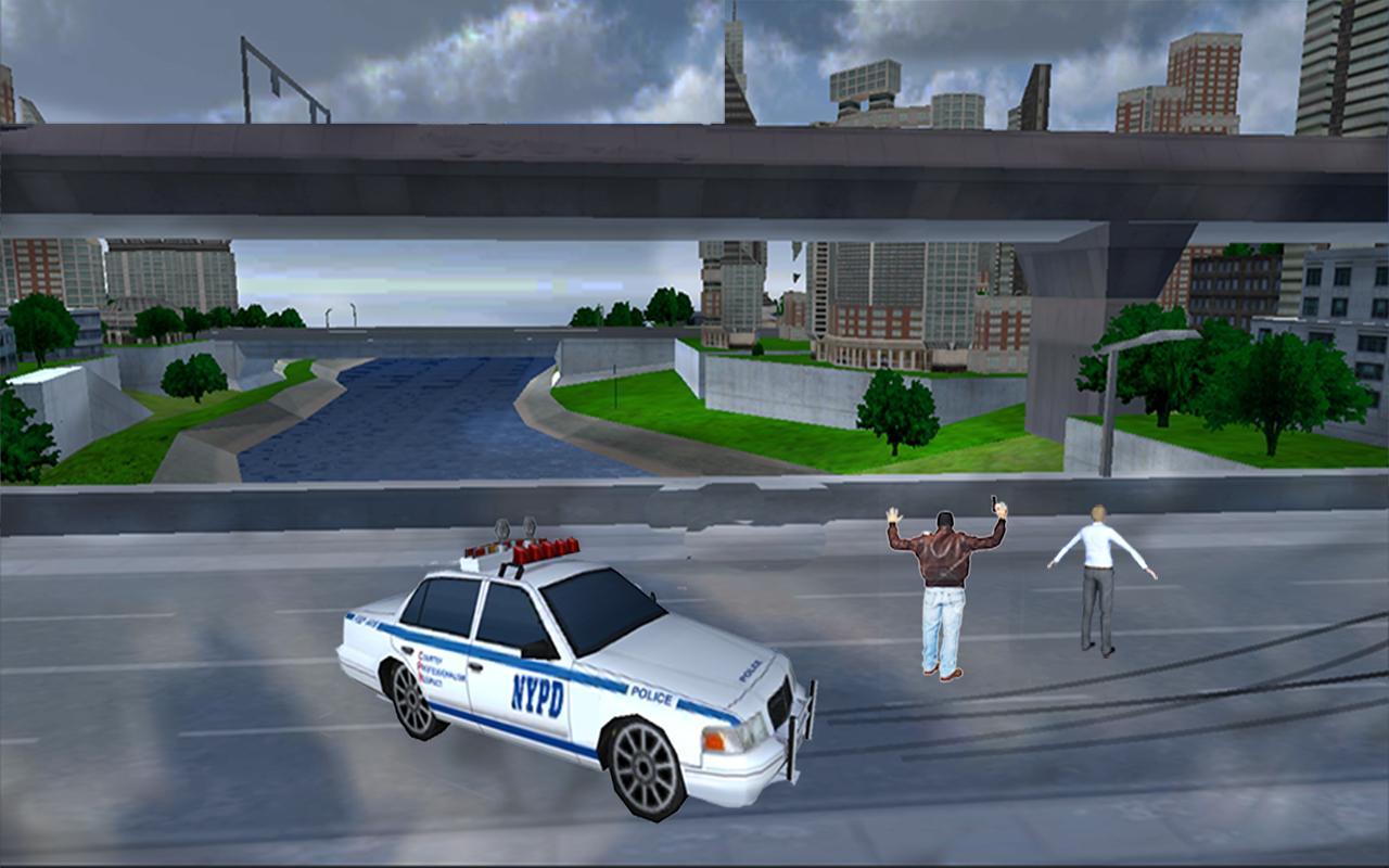 Police Car Crime Chase Target