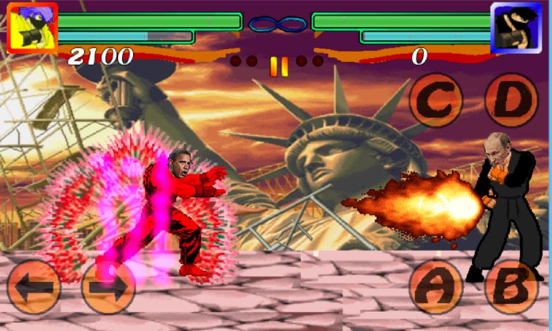 Obama VS Putin Fighting