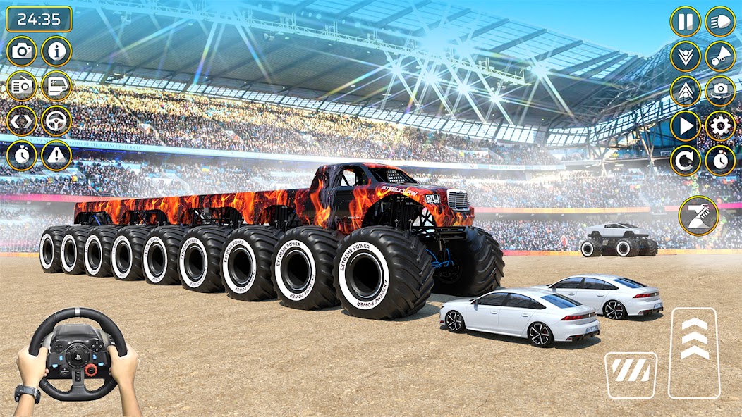 Monster Truck Racing Car Games