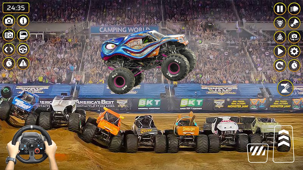 Monster Truck Racing Car Games
