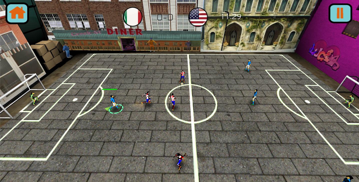 Easy Football Match Amateur