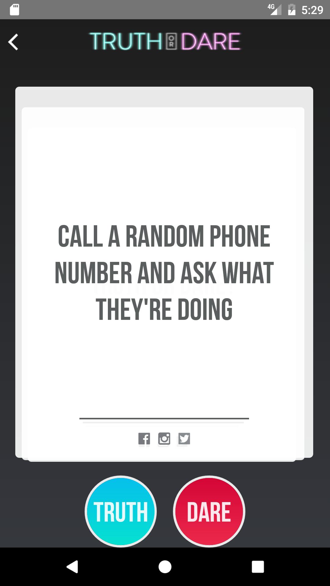 Nerve - Truth or Dare Party Game