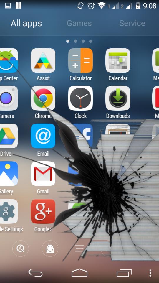 Crack Screen