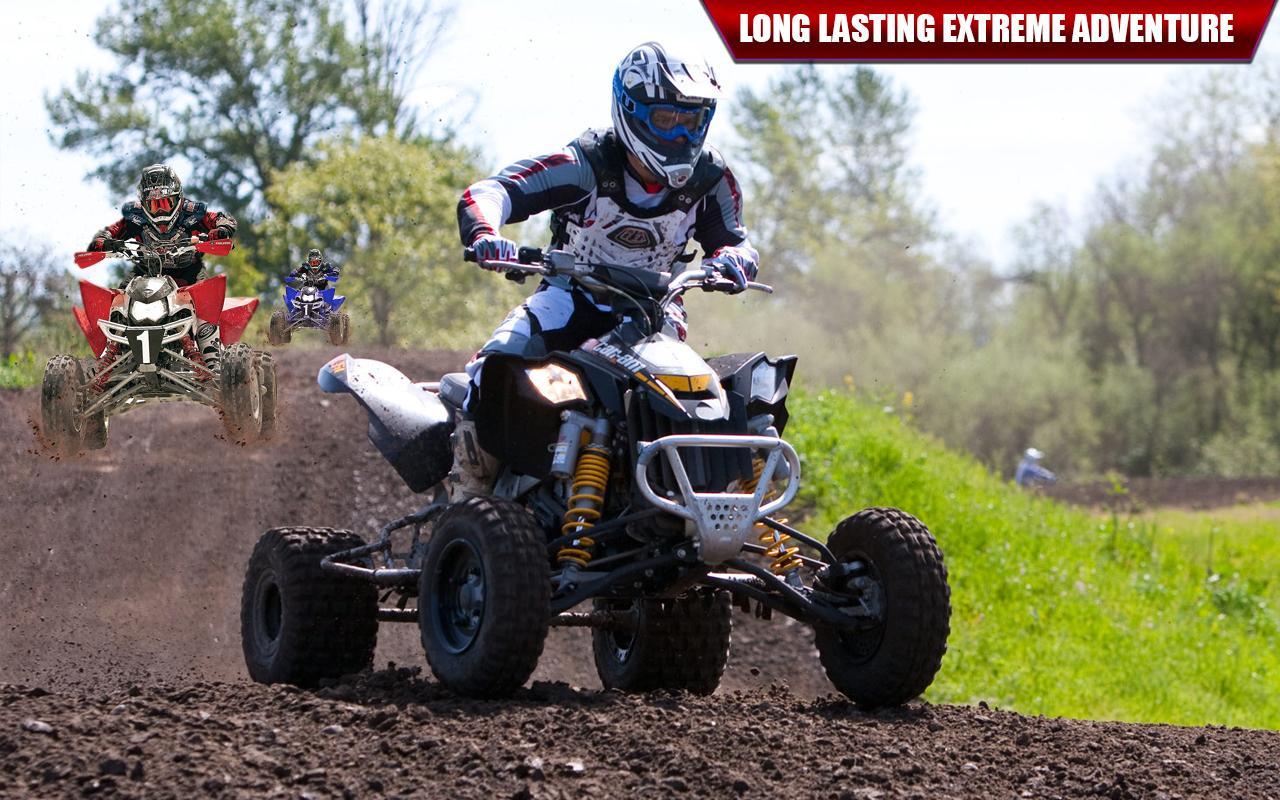 ATV Quad Bike Airborne Racing