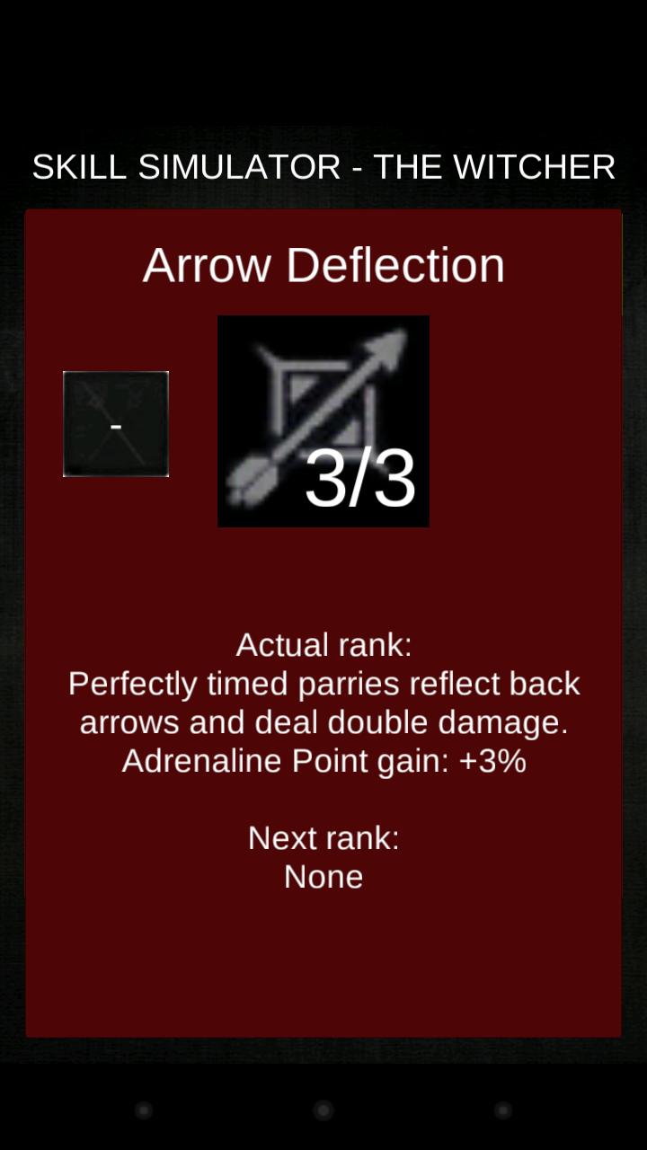 Skill Calculator - The Witcher