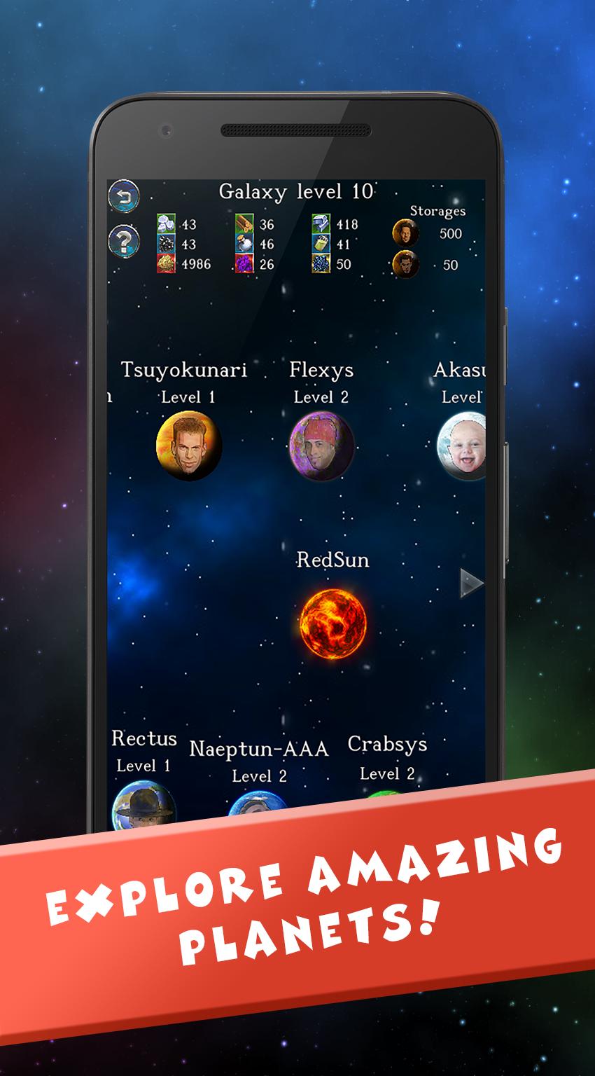 Gachimuchi in Space: IDLE RPG