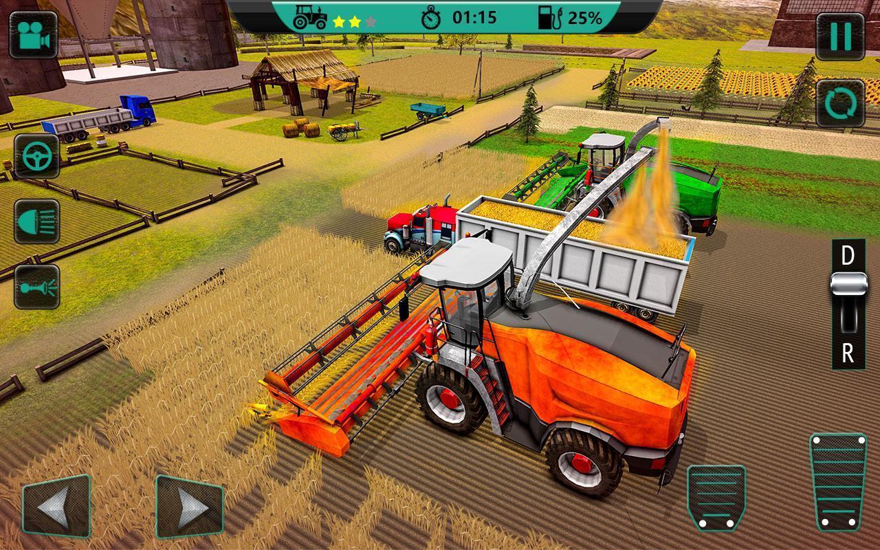 Farmer's Tractor Farming Simulator 2018