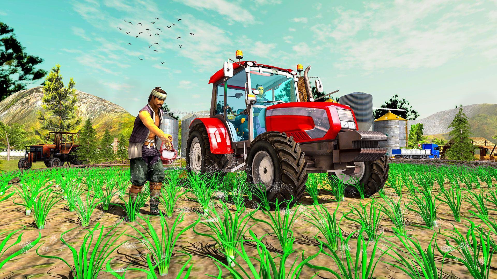 Farmer's Tractor Farming Simulator 2018
