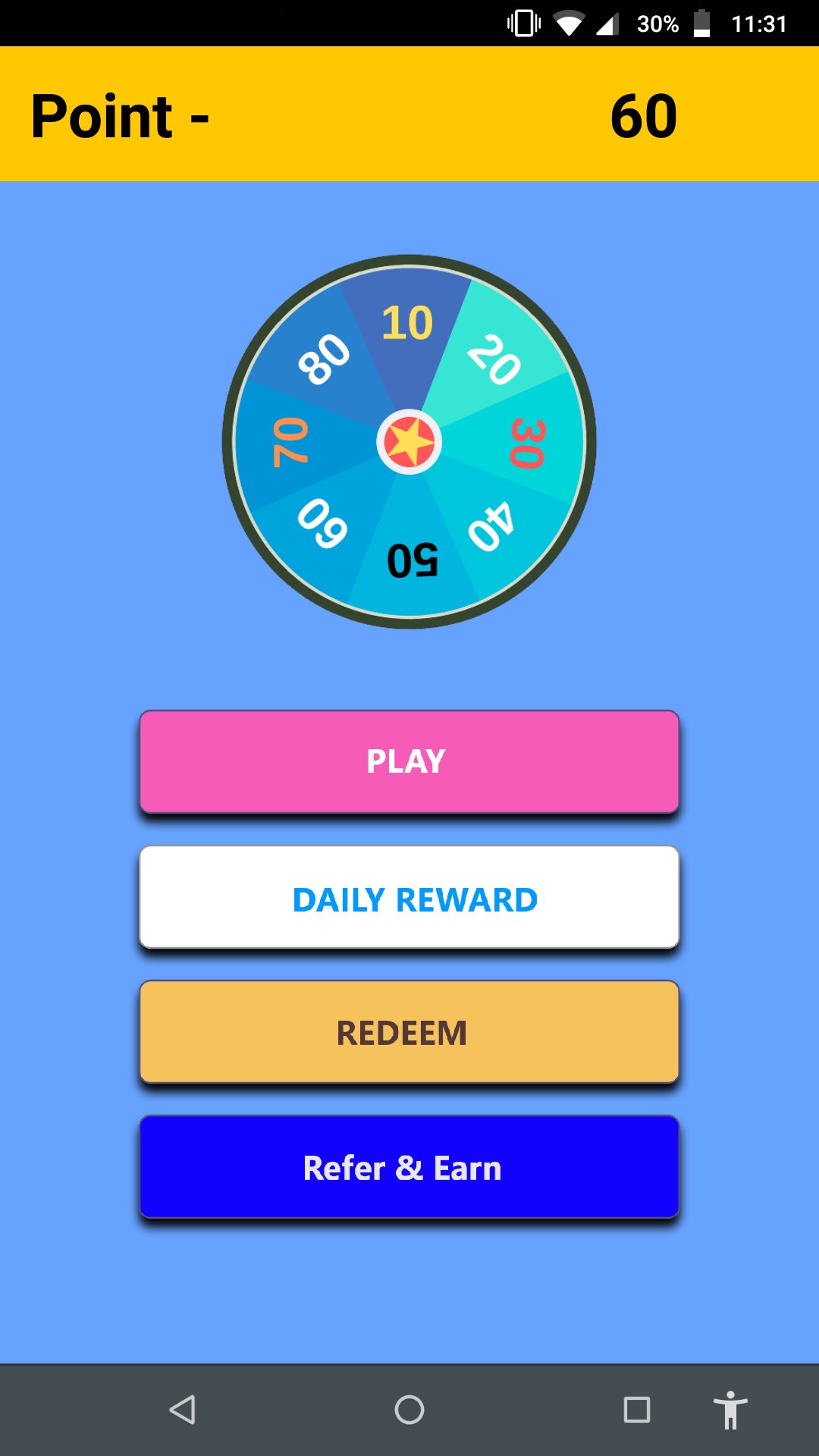 Spin win reward- Earn money