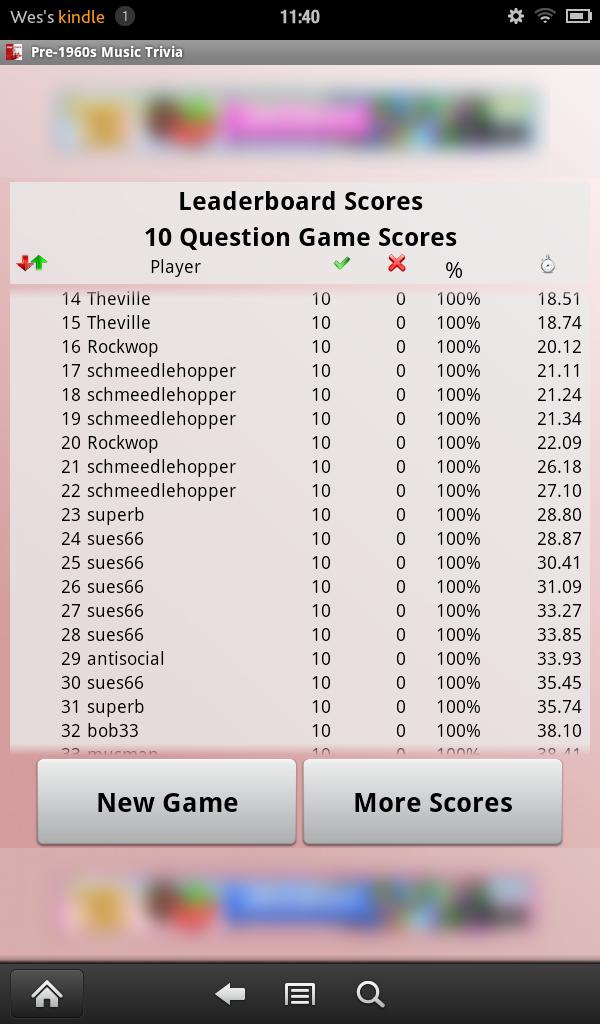 Pre-1960s Music Trivia