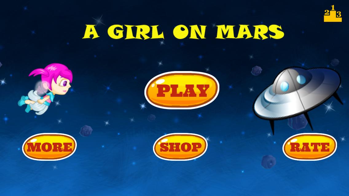 A Girl On Mars