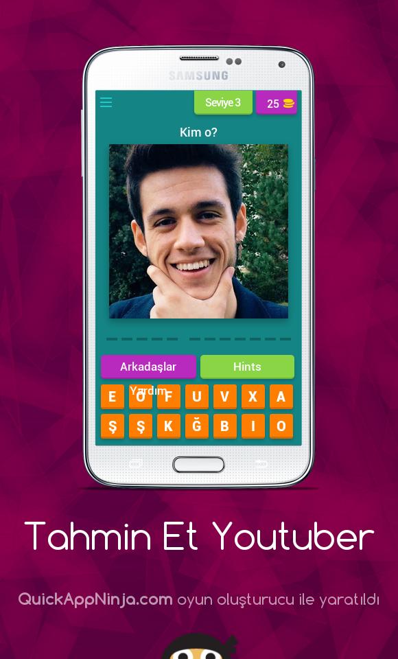 Tahmin Et Youtuber