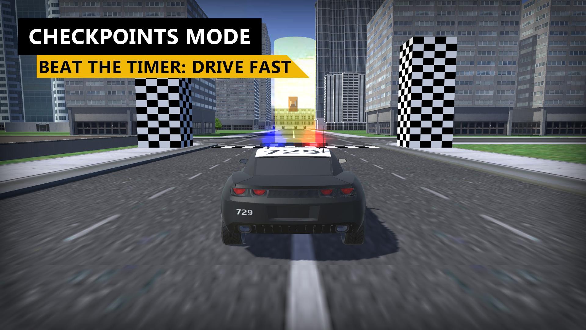 3D Police Car Simulator 2016