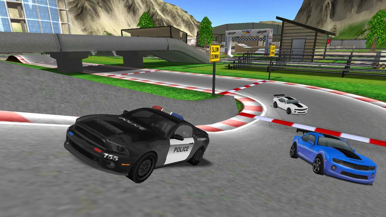 Police Car Driving Training