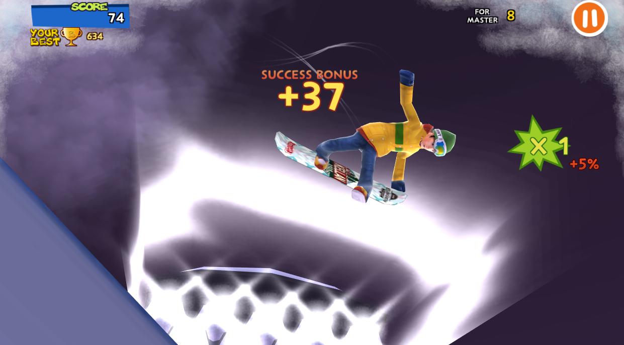 Tap! Tap! Snowboard