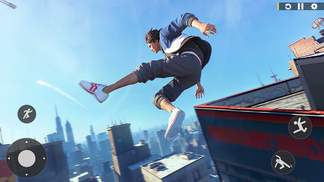 Rooftop Runner: Parkour Games