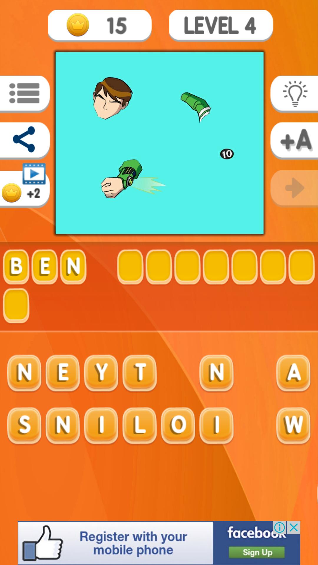 Pics Quiz for Ben 10