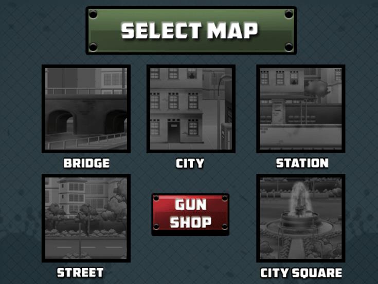 Sniper 2D retro