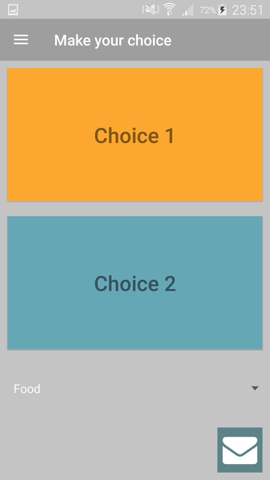 "Or" Make your choice