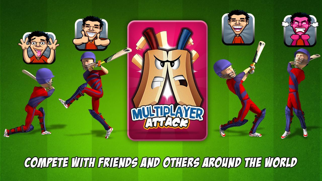 Bat Attack Cricket Multiplayer